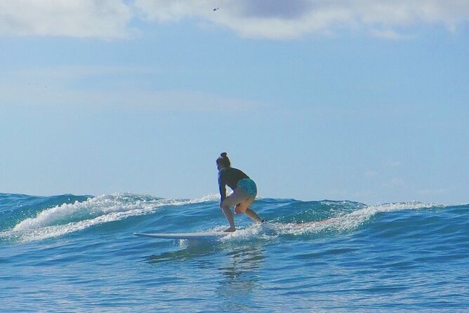 1.5-Hour Private Surfing Lesson in Honolulu - On-water photos in Waikīkī: cool souvenir, just manage expectations