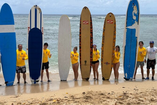 60 to 90 minutes Open Book Surfing Lesson with Certified Guide - How the 90 Minutes Work on the Beach