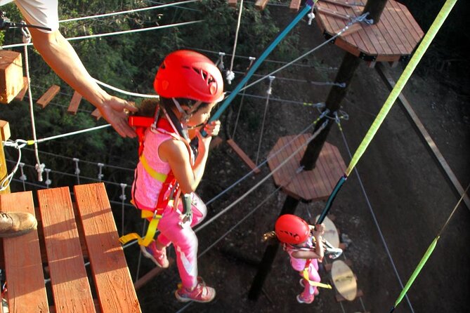 Adventure Course Extreme Including Climbing Wall & Rappel - The Climbing Wall: Rope-In Confidence Goes a Long Way