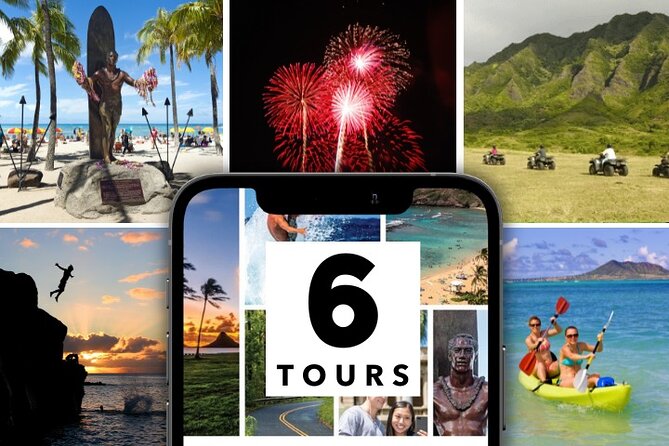 Amazing Oahu Adventure Bundle: 6 Self-Guided Audio Tours - Day 1: Byodo-in to Pearl Harbor, plus the North Shore wave circuit