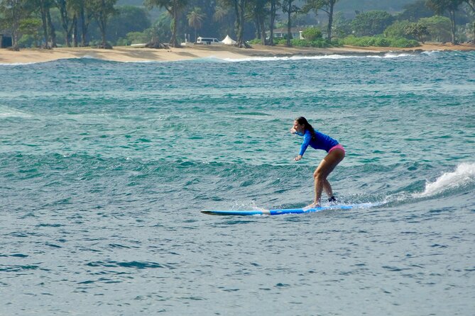Beginner Surf Lesson at North Shore Haleiwa, Oahu - The 2-hour game plan: gear up, learn safety, then catch waves
