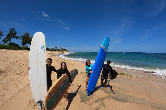 Beginner Surf Lesson in North Shore, Oahu - Catching Waves: What You Should Aim For (and Not Stress About)