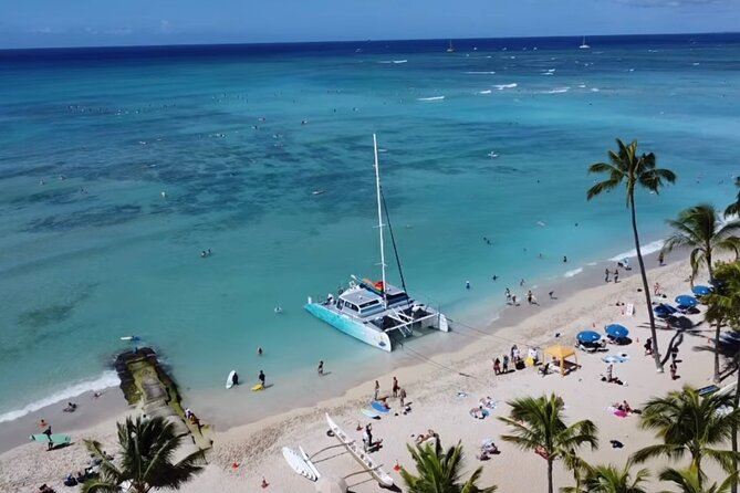 Board from Waikiki Beach for Aloha Hour Sail on Hāwea Catamaran - Price and Value: Why $55.35 Can Make Sense