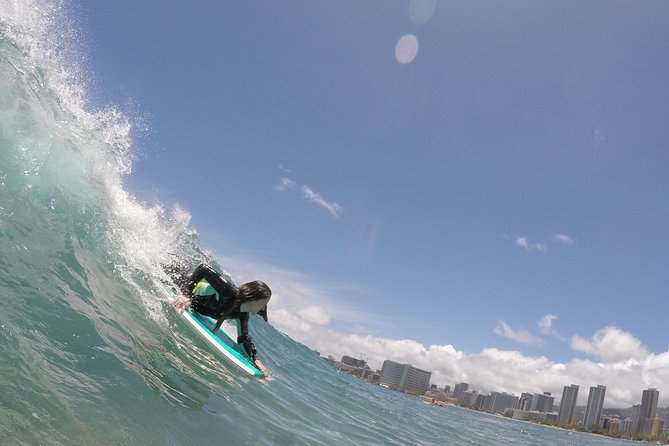 Bodyboarding 1-to-1 Private Lesson with Waikiki Courtesy Shuttle - Key points to know before you go