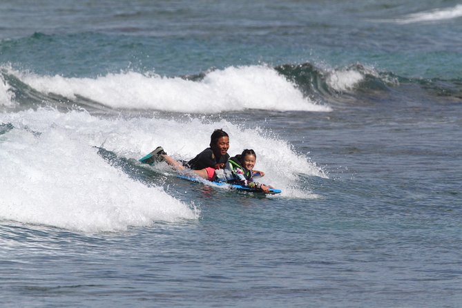 Bodyboarding 1-to-1 Private Lesson with Waikiki Courtesy Shuttle - Equipment that removes guesswork: rashguard, fins, and your lesson board