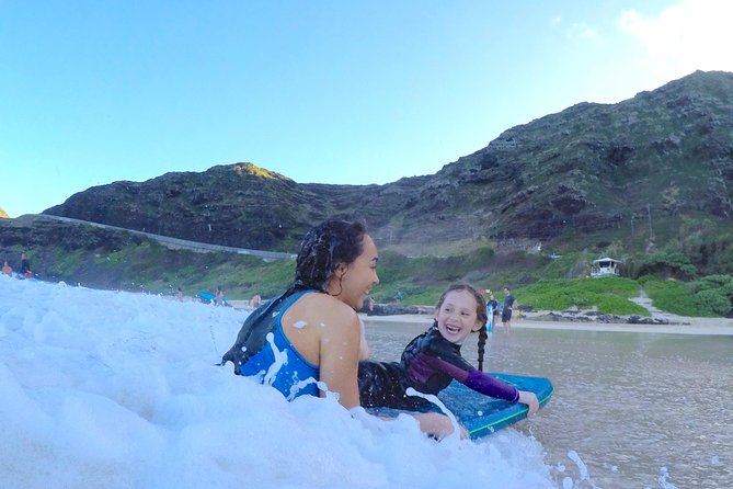 Bodyboarding 1-to-1 Private Lesson with Waikiki Courtesy Shuttle - After the water: photos, videos, merch, then back to Waikiki