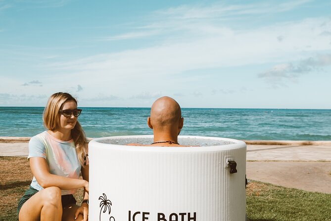 Breathwork and Ice Bath by the Ocean - Ice Bath Plunge for up to 3 Minutes: safety first