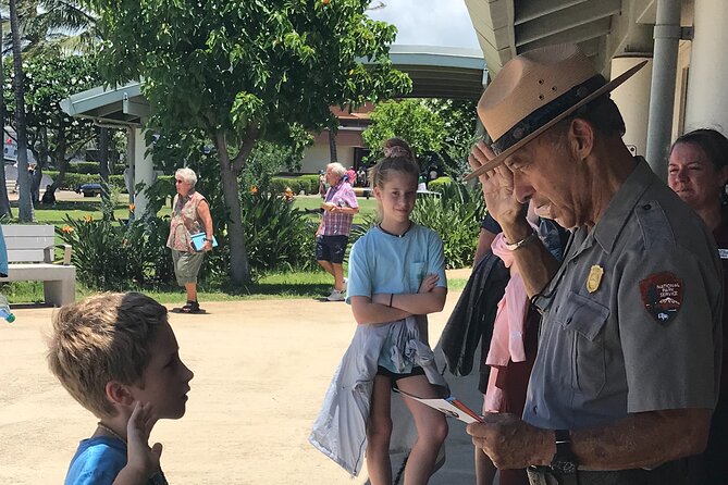 Captain's Official Pearl Harbor Self-Guided Multimedia Tour - Stop 2: USS Arizona Memorial Views, Plus How to Handle the Boat Ticket