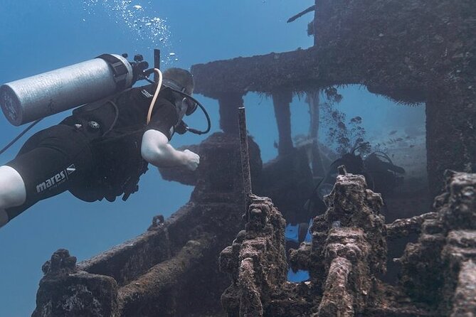 Certified Divers: Best 2-Tank Wrecks & Reef Boat Dive All Inclusive From Waikiki - A 6:45 am wreck-and-reef plan out of Waikiki