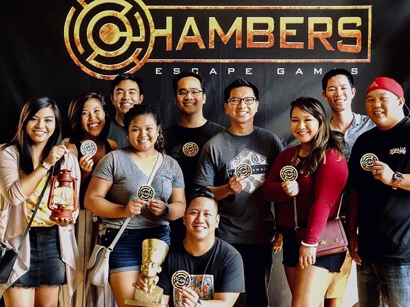 Chambers Escape Games: Live-Action Escape Room (THE TEMPLE) - Timing, location, and check-in at 550 Halekauwila St