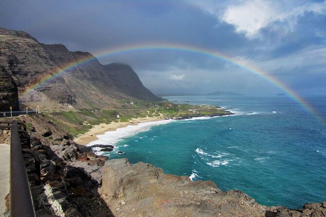 Cruise Ship pick-up, tour of Oahu, with drop-off at the Airport or Cruise Ship - Stop 1: Oahu Grand Circle Island, with real time control