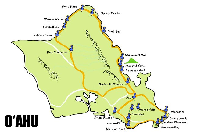 Customizable Private Tour Oahu- Ko Olina Resorts Pick Up Included - Quick hits before you go
