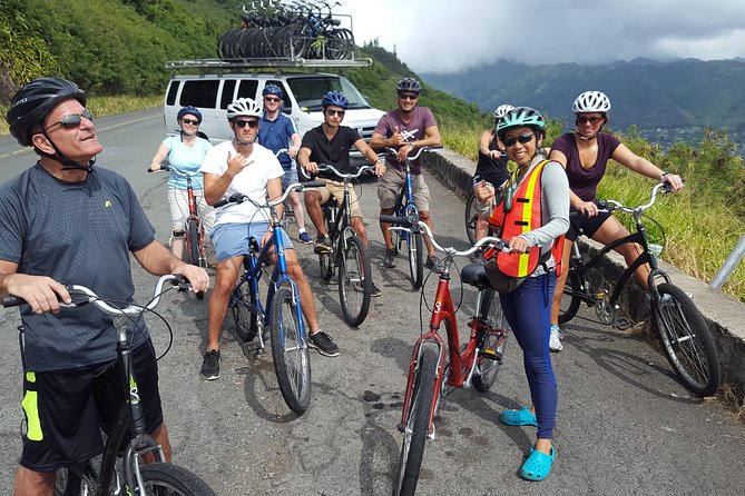 Downhill Bike and Ko'olau Waterfall Hike Tour - Getting Out of Waikiki: The Pickup and Puu Ohia Start