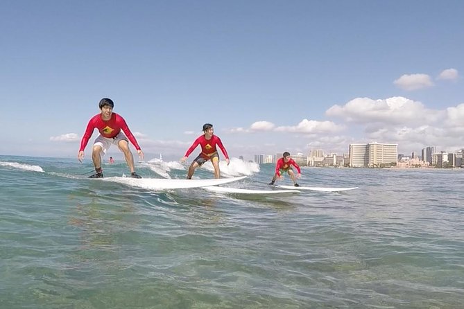 Exclusive Group Surfing Lesson with Waikiki Courtesy Shuttle - Key Highlights