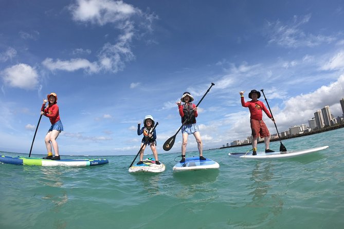 Family Stand Up Paddle Lesson with Waikiki Courtesy Shuttle - Key points to know before you go