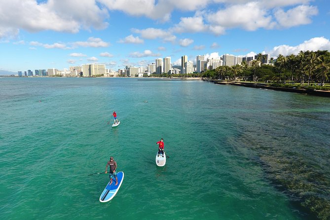 Family Stand Up Paddle Lesson with Waikiki Courtesy Shuttle - After the lesson: photos, merch, and a smooth ride back