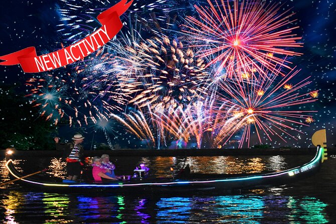 Fireworks Waikiki Gondola Cruise -lots of fun- - How the Waikiki fireworks gondola really feels