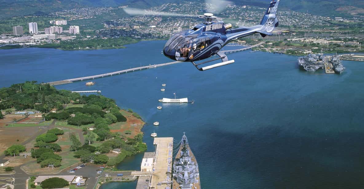 From Honolulu: Complete Oahu Island Helicopter Tour - Diamond Head and Kaneohe Bay: turning famous names into real shapes