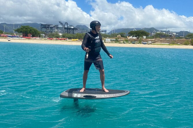 Group of 2 + mid length eFoil experience Honolulu HAWAII - Ground School (15–30 Minutes): Learning Balance Before the Lift