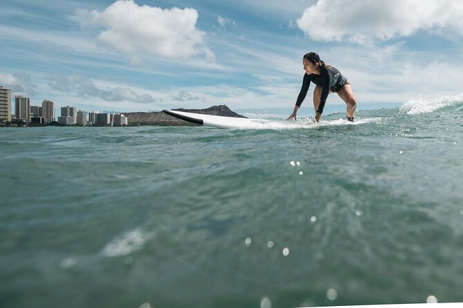 Group Surf Lesson in Honolulu - The wave lesson includes etiquette, and that’s the real safety skill