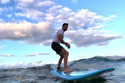 Group Surf Lesson with Videos and Photos - The demo that helps you feel steady fast