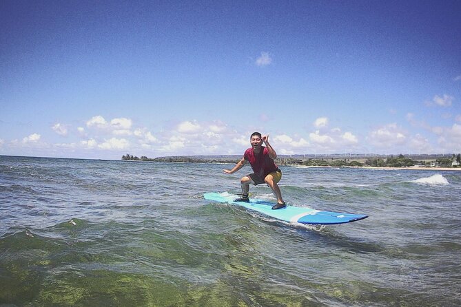 Group Surf Lessons for beginners on the North Shore of Oahu - Meeting at Kahalewai Place and Getting Ready Without Hassle