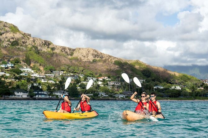 Guided E-Bike and Kayak Tour to Mokulua Islands in Kailua, Oahu - Electric biking through Kailua Town to the beach