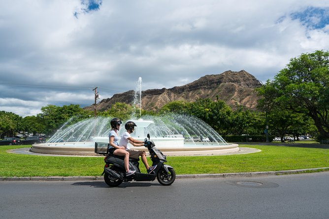 Hawaiian Style Scooter Ride around O'ahu for the Day - Where You Start on Oahu: Hawaiian Style Rentals & Sales on Lemon Road
