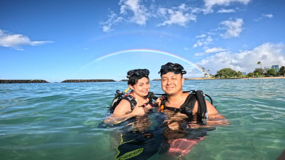 Honolulu: Beginner Scuba Diving Tour With Free Videos - Meeting at Magic Island Park and Finding the Lagoon Fast