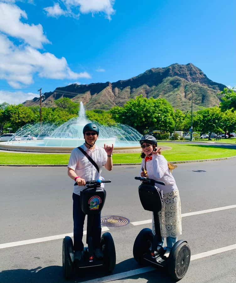 Honolulu: Diamond Head Segway Tour - Emilia Earhart Lookout and Red Wings Memorial Park