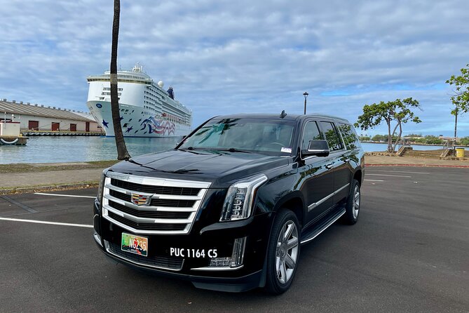 Honolulu Harbor Cruise Terminal Transfer by Luxury Vehicle - Luxury Harbor Transfer: what you’re really paying for