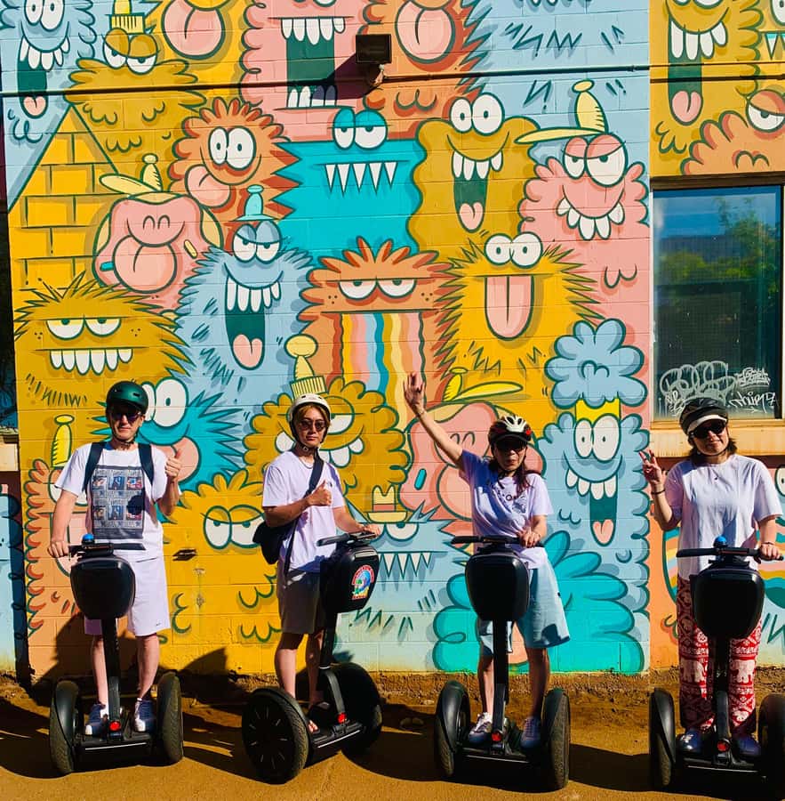 Honolulu: Historic Downtown Segway Tour - Kaka‘ako murals and the Mission Houses to Aliʻiolani Hale stretch