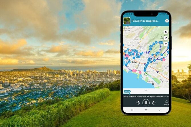 Honolulu Rainforest Self-Guided Audio Tour - How the Shaka Guide audio tour works while you drive