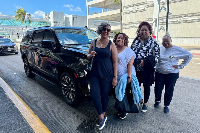 Honolulu SUV Transfer - Hotel, Airport, Port (1-5 passengers) - Door-to-Door Pickup: How Meeting Works at Airport, Hotel, and the Pier
