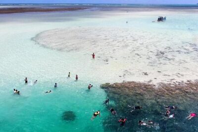 Kaneohe Sandbar Snorkeling Tour - 1st Tour - Stop 1: arrive at the sandbar and start with pure relaxing