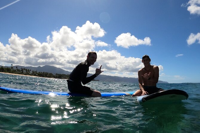 Learn to surf with a local big wave rider on the North Shore of Oahu - Getting Up and Riding: How the Coaches Aim for Real Waves