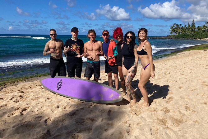 Learn to surf with a local big wave rider on the North Shore of Oahu - Timing and Group Setup: Why 90 Minutes Feels Longer
