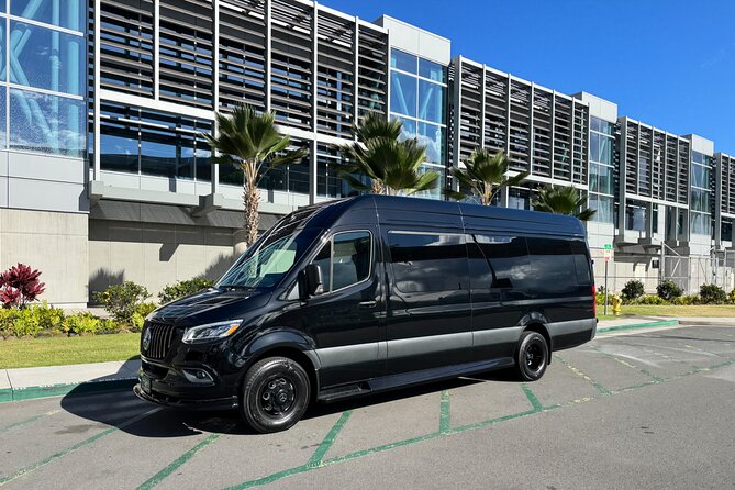 Luxury Sprinter Transfer Airport, Waikiki and Cruise Terminal - Door-Open Drop-Off and the Forgotten-Item Check