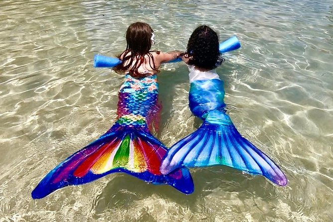 Mermaid Video shoot and Snorkel Adventure - The pose session: hair-flip energy plus tail-friendly technique