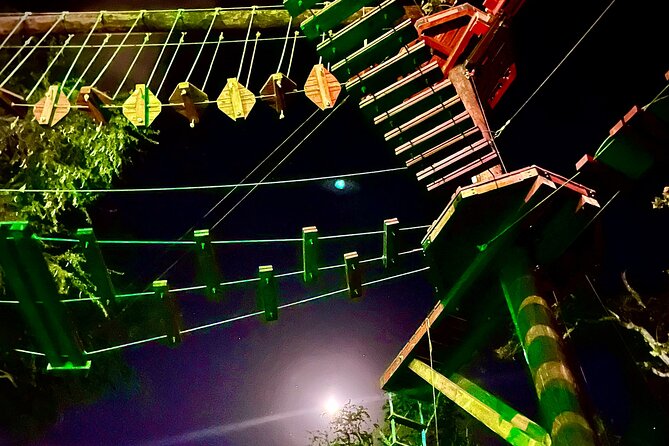 Night Ninja Adventure Course in Kapolei - 1.5 hours of glow-in-the-dark obstacles: what you’ll do