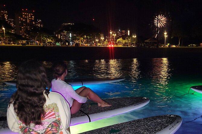 Night SUP Yoga and Fireworks at Magic Island - Dusk-to-Night Skyline Views: The Calm Between Poses