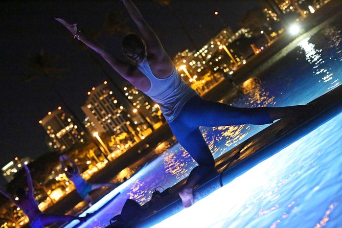 Night SUP Yoga in Honolulu, Hawaii - Night SUP Yoga at Magic Island: The Real Appeal