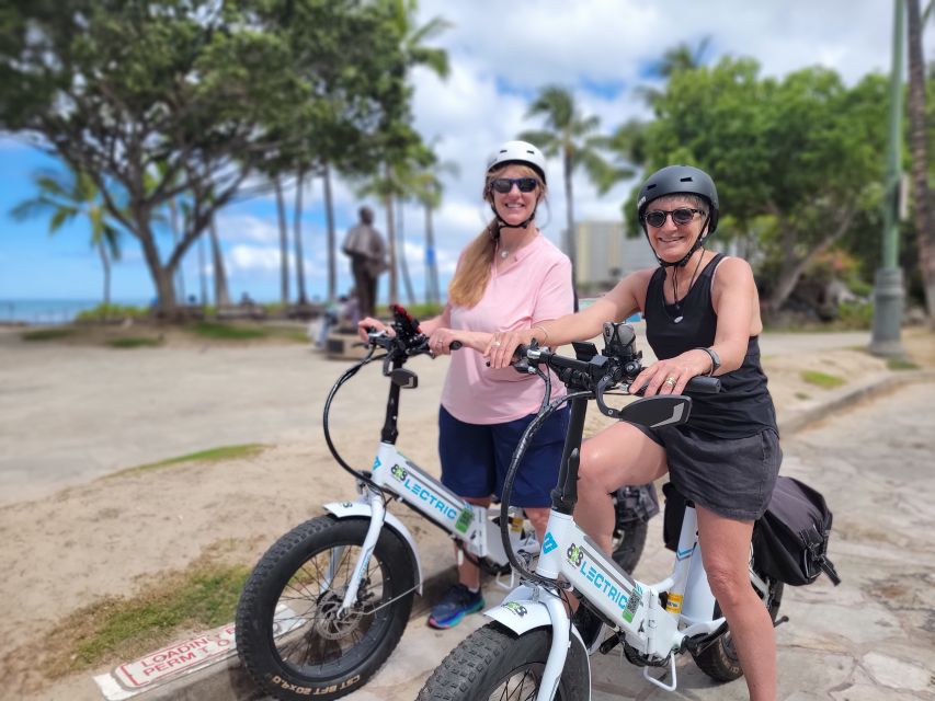 Oahu: Diamond Head E-bike Scenic Ride - Meet in Waikiki: Lobby Check-In, Storage, and First-Time Riding Help