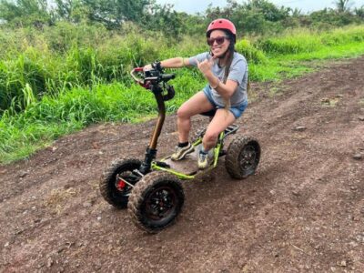 Oahu, Haleiwa: Da Mongoose EzRaider 1.5 hour ATV Adventure - The North Shore Route: Waialua Coastline Views and Red Dirt Hills
