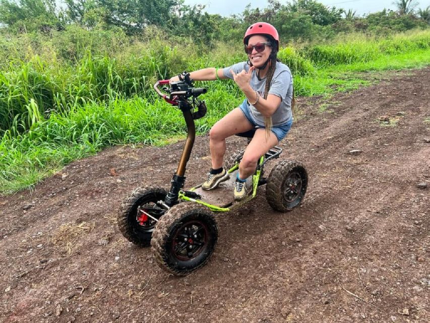 Oahu, Haleiwa: Da Mongoose EzRaider 1.5 hour ATV Adventure - The North Shore Route: Waialua Coastline Views and Red Dirt Hills