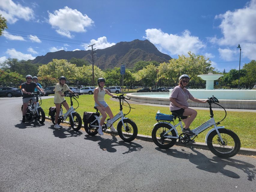 Oahu: Honolulu E-Bike Ride and Diamond Head Hike - The e-bike ride out: beach air, coastal viewpoints, and easy momentum