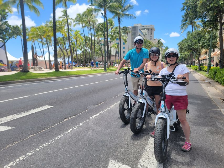 Oahu: Honolulu E-Bike Ride and Diamond Head Hike - Timing and weather: how to stay comfortable on a 3.5-hour plan