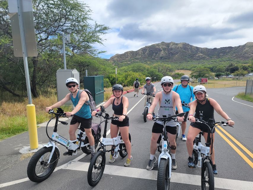 Oahu: Honolulu E-Bike Ride and Diamond Head Hike - Finishing touch: shaved ice is the easy win (optional)