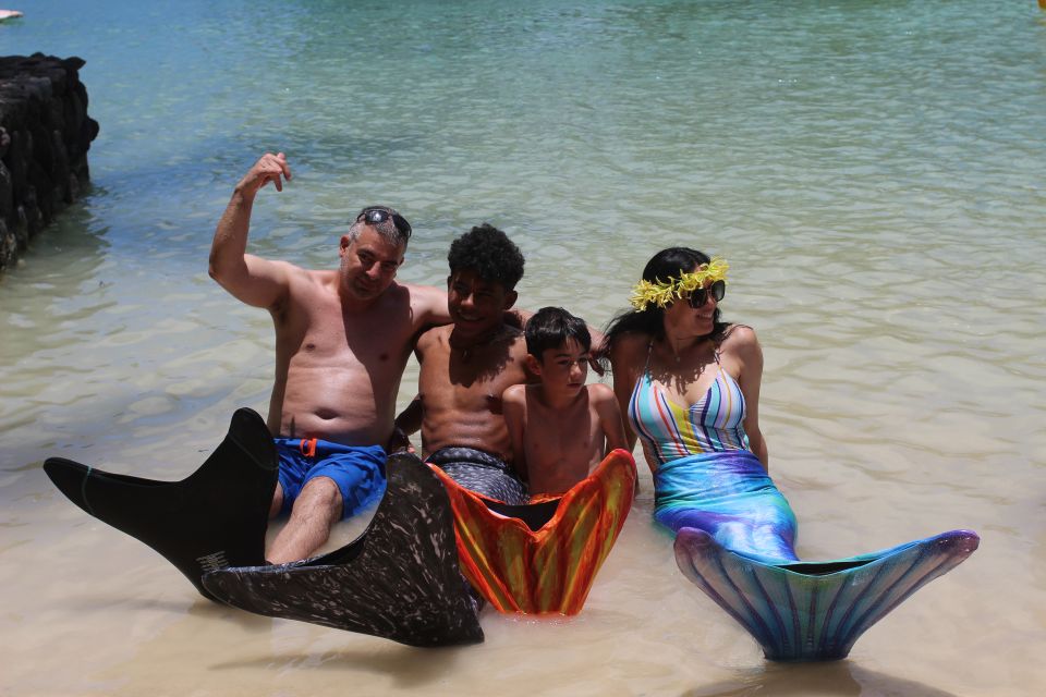 Oahu: Honolulu Mermaid Snorkel Adventure with Videos - Mermaid Tail Setup: How the Private Area Works
