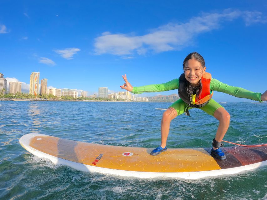 Oahu: Kids Surfing Lesson in Waikiki Beach (up to 12) - Price and value: what $204 per person buys you